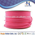Colorful thick cotton braided electrical wire
